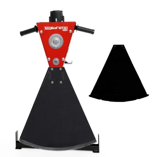 Immagine di COPPIA DI LAME USATE DA AFFILARE DISPONIBILI IN MAGAZZINO EURO 300,00 (AFFILATE EURO 180 IN PIU) X Taglia Fieno INTERPULSE 230v -Tagliafieno Elettrico