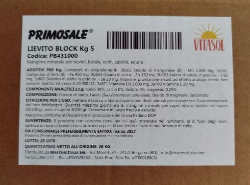 Immagine di LIEVITO BLOCK 5kg VITASOL
