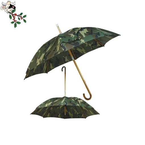 Immagine di OMBRELLO CACCIATORE N.36 148cm IN GIUNCO manico curvo smontabile