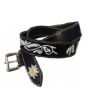 Immagine di CINTURA RICAMATA CON NOME E LOGO (capra-mucca-cavallo...) PERSONALIZZATA - DECORATA CM.100-120