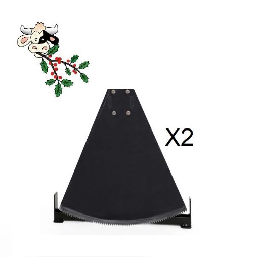 Immagine di COPPIA DI LAME USATE DA AFFILARE DISPONIBILI IN MAGAZZINO EURO 300,00 (AFFILATE EURO 160 IN PIU) X Taglia Fieno INTERPULSE 230v -Tagliafieno Elettrico