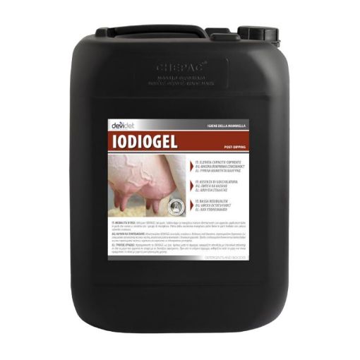 Immagine di GEL POST MUNGITURA IODIOGEL tanica KG.20
