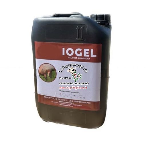 Immagine di GEL POST MUNGITURA IOGEL KG.10 CON IODIO (1150 ppm)