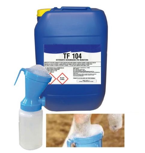 Immagine di DETERGENTE SCHIUMOGENO TF 104 KG.20 PRE MUNGITURA