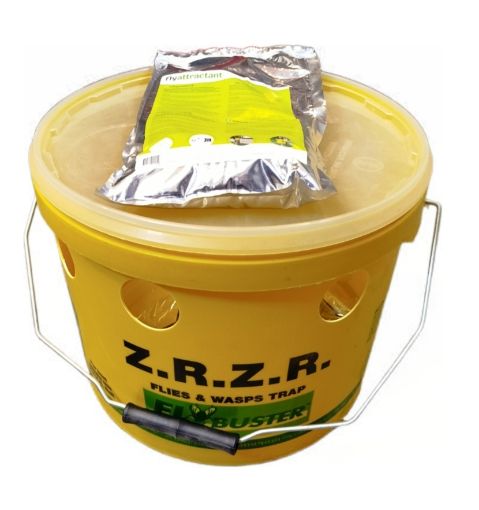Immagine di FLY BUSTER Secchio + Esca TRAPPOLA x MOSCHE