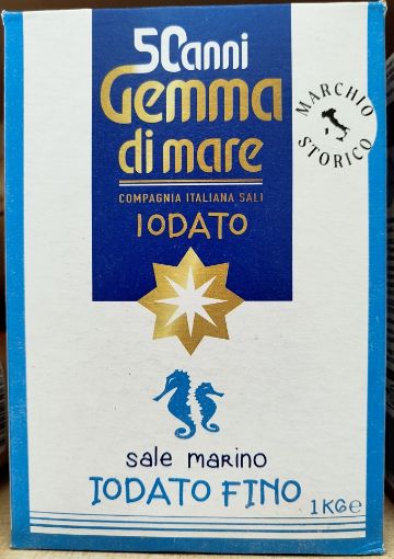 Immagine di SALE DI MARE IODATO FINO KG.1