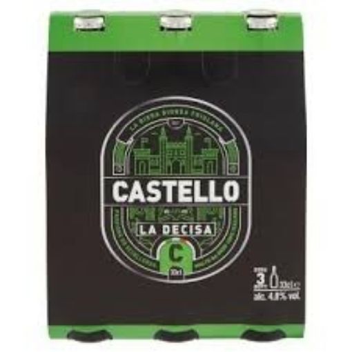 Immagine di BIRRA CASTELLO 3X33 CL