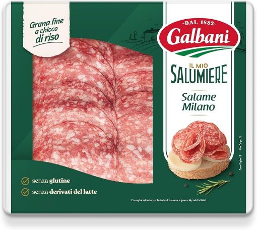 Immagine di SALAME MILANO A FETTE GR.100