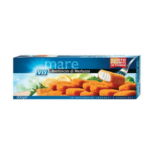 Immagine di BASTONCINI DI MERLUZZO X30 GR.900 VISVIS