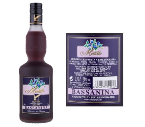 Immagine di GRAPPA MIRTILLI BASSANINA ML.700