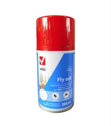 Immagine di FLY OUT 250ml BOMBOLA MOSCHE RICAMBIO EROGATORE ATUMATICO YOU SPRAY