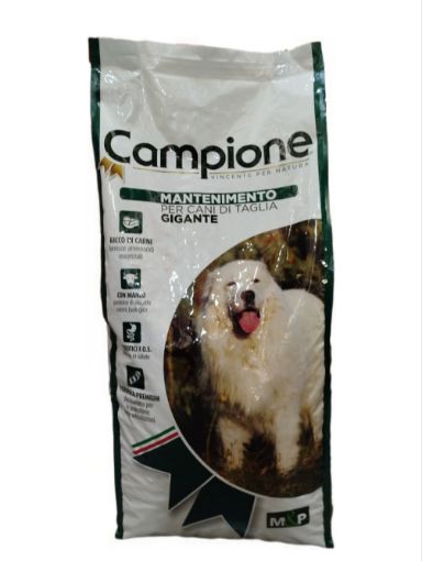 Immagine di CROCCHETTA CANE GIGANTI KG.15 VERDE CAMPIONE