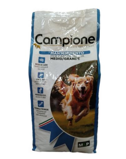 Immagine di CROCCHETTA CANE GOLDEN KG.15 BLU CAMPIONE