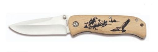 Immagine di COLTELLO CHIUDIBILE INCISO AQUILA LAMA 8,5cm