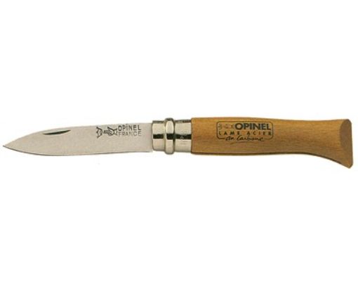 Immagine di COLTELLO opinel INOX N.8 - LAMA PUNTA DRITTA