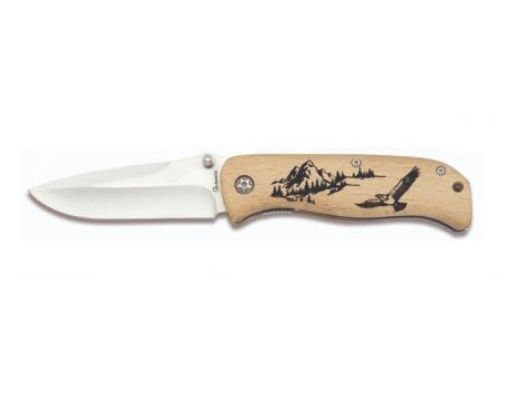Immagine di COLTELLO CHIUDIBILE INCISO AQUILA LAMA 8,5cm